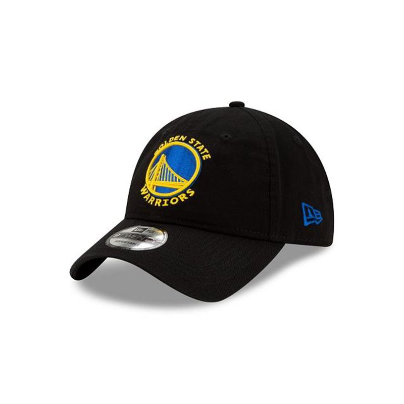 NBA Golden State Warriors Core Classic 9Twenty Adjustable (DUF3834) - Black New Era Caps